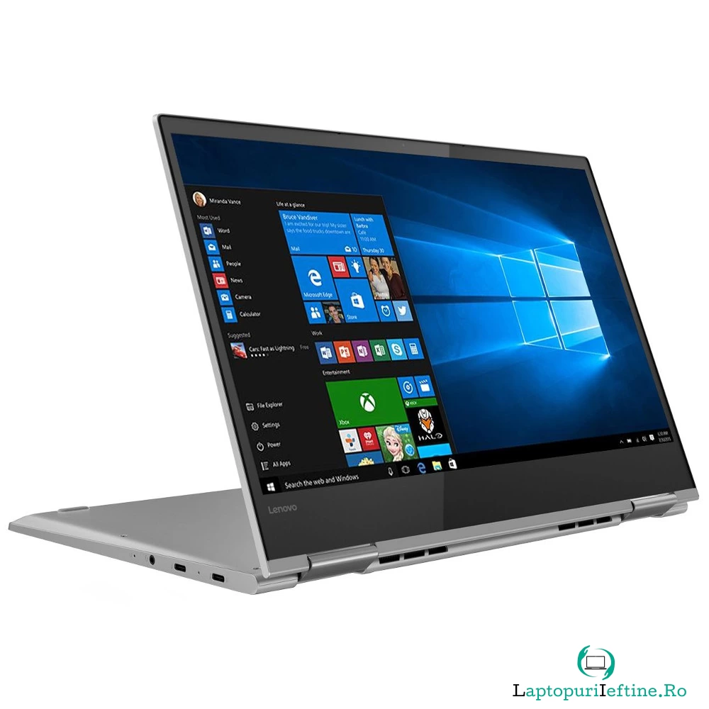 Laptop 2 in 1 Lenovo YOGA 730-13IKB, Intel Core i7-8550U, 8GB DDR4, SSD 512GB, Intel UHD Graphics, Windows 10 Home la 6,299.99 lei ron