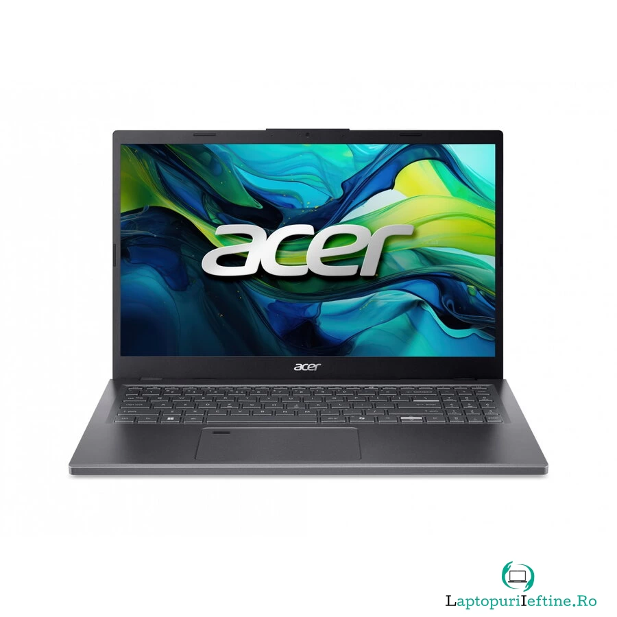 Acer Laptop Acer Aspire A15-41M, AMD Ryzen 7 8840HS, 15.6 inch FHD, 16GB RAM, 512GB SSD, Free DOS, Gri la 3,226.99 lei ron