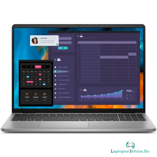 Dell Notebook Dell Vostro 5640, Intel Core 5 120U, 16 WUXGA, RAM 16GB, SSD 1TB, Intel Graphics, Windows 11 Pro la 4,892.99 lei ron