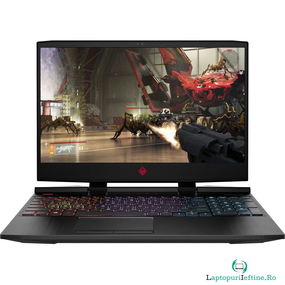 Laptop Gaming HP OMEN 15-dc1046nq, Intel® Core&trade; i7-9750H, 16GB DDR4, HDD 1TB + SSD 512GB, NVIDIA GeForce GTX 1650 4GB, Free DOS