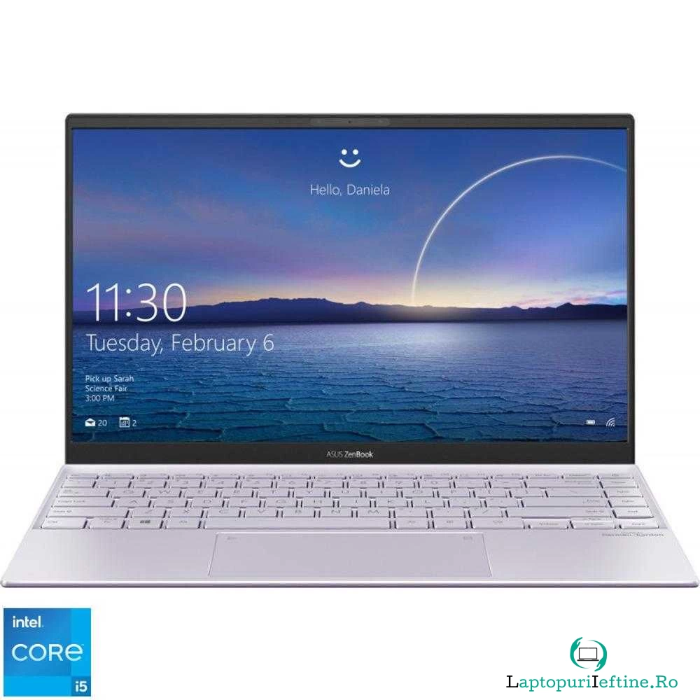 UltraBook Asus ZenBook 14UX425EA-BM003T, Intel® Core&trade; i5-1135G7, 8GB LPDDR4X, SSD 512GB, Intel® Iris® Xe Graphics, Windows 10 Home la 6,219.99 lei ron