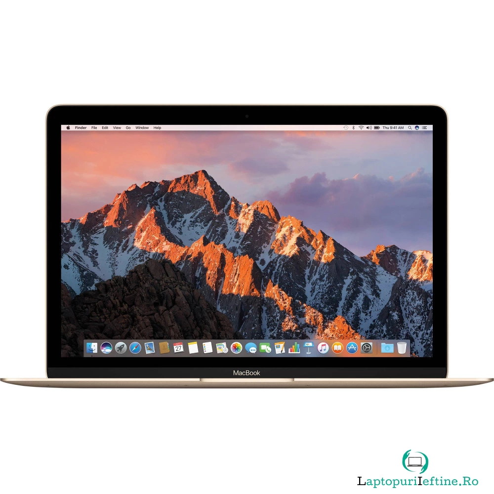 Laptop Apple MacBook 12, Intel® Core&trade; i5, 8GB DDR3, SSD 512GB, Intel® HD Graphics, macOS Mojave, INT KB, Auriu
