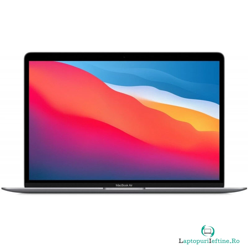 Apple Laptop Apple 13.3'' MacBook Air 13 with Retina True Tone, Apple M1 chip (8-core CPU), 8GB, 256GB SSD, Apple M1 7-core GPU, macOS Big Sur, Space Grey, INT keyboard, Late 2020 la 4,068.99 lei ron