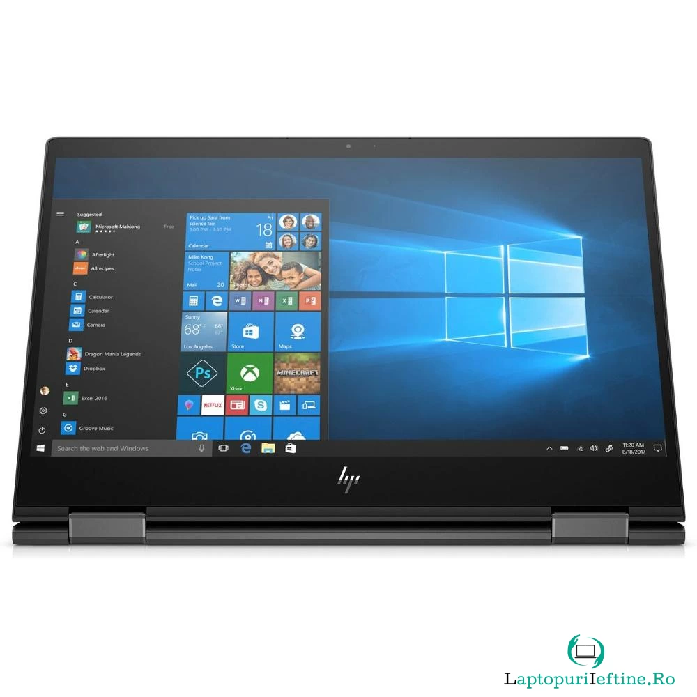 Laptop HP Envy X360 13-ar0025nn, AMD Ryzen 7 3700U, 16GB DDR4, SSD 512GB, AMD Radeon RX Vega 10, Windows 10 Home la 5,499.99 lei ron