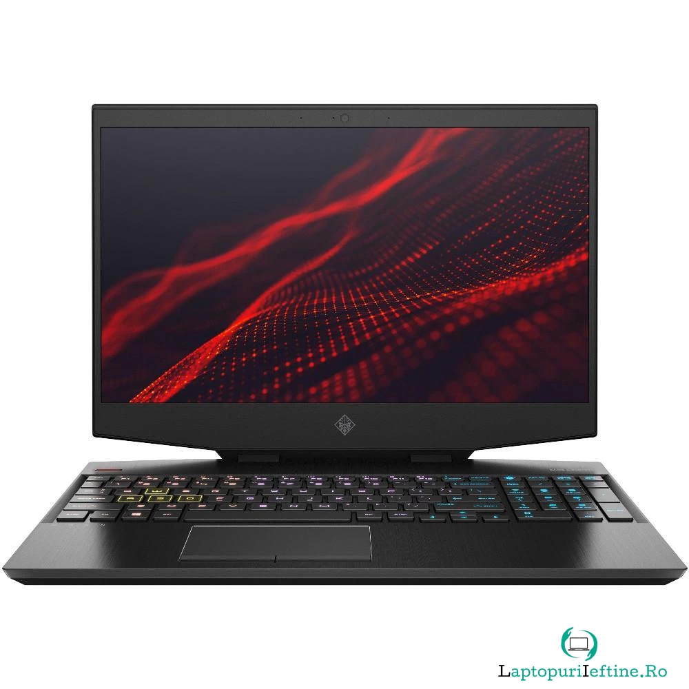 Laptop Gaming HP Omen 15-dh0005nq, Intel® Core&trade; i5-9300H, 16GB DDR4, HDD 1TB + SSD 256GB, NVIDIA GeForce RTX 2060 6GB, Free DOS