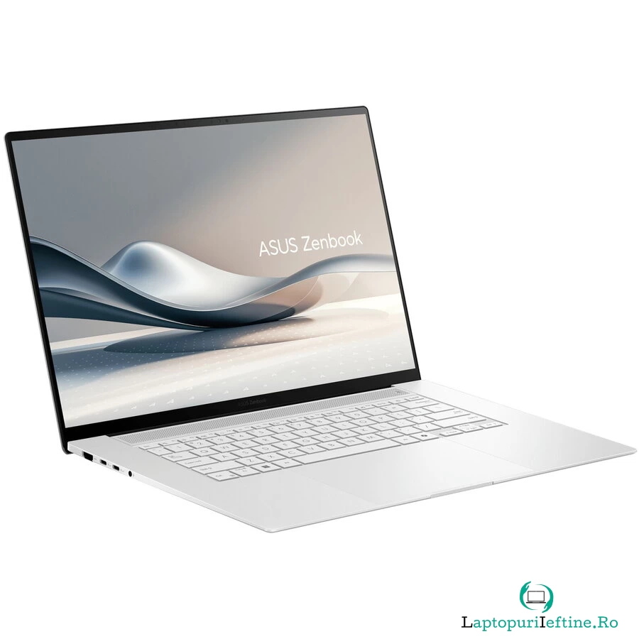 Asus Ultrabook ASUS 16'' Zenbook S 16 OLED UM5606WA, 3K 120Hz Touch, Procesor AMD Ryzen™ AI 9 HX 370 (24M Cache, up to 5.10 GHz), 32GB LPDDR5X, 2TB SSD, AMD Radeon 890M, Win 11 Pro, Alb