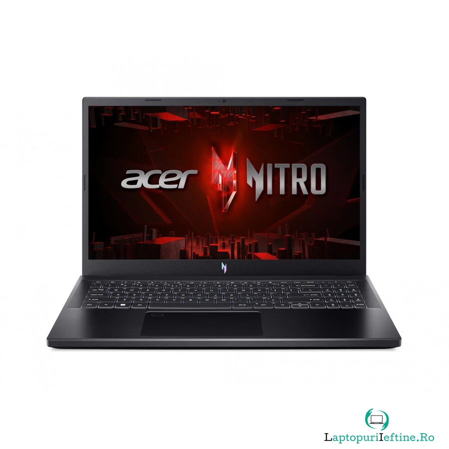 Acer Laptop Gaming Acer Nitro V ANV15-51, Intel Core i5-13420H, 15.6 inch FHD, 16GB RAM, 512GB SSD, nVidia RTX 4060 8GB, Free DOS, Negru