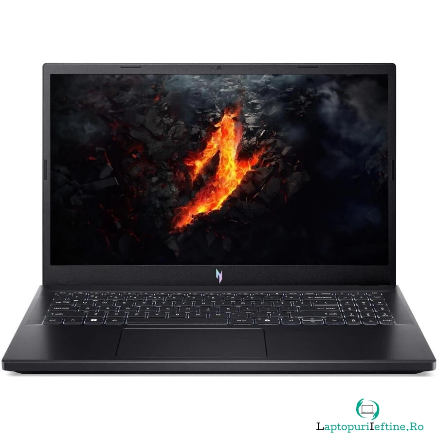 Acer Laptop Gaming Acer Nitro V 15 ANV15-41, AMD Ryzen 7-7735HS, 15.6 inch FHD, 32GB RAM, 1TB SSD, nVidia RTX 4060 8GB, Windows 11 Home, Negru