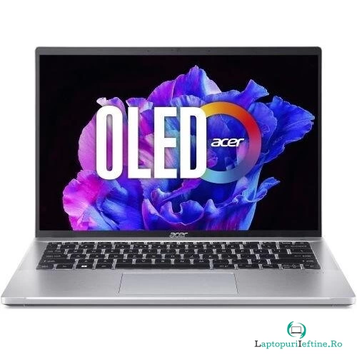 Acer Notebook Acer Swift Go 14 SFG14-72-54HW, Intel Core Ultra 5 125H, 14 2.8K, RAM 16GB, SSD 512GB, Intel Arc Graphics, Windows 11 Pro la 3,953.99 lei ron