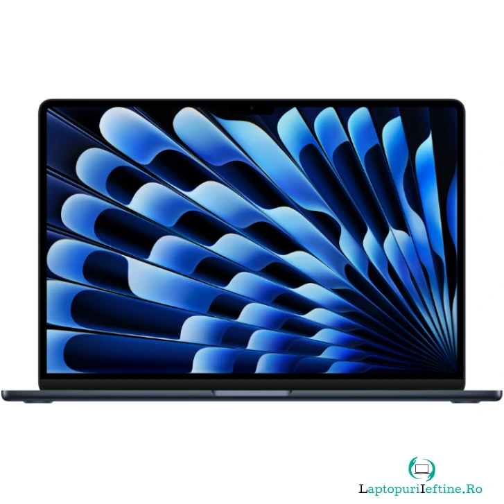 Laptop Apple 15.3&#039;&#039; MacBook Air 15 with Liquid Retina, Apple M4 chip (10-core CPU), 24GB, 2TB SSD, Apple M4 10-core GPU, macOS, Midnight, INT keyboard, 2025