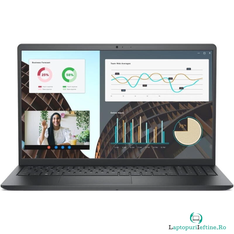 Dell Notebook Dell Vostro 3530, 15.6 FHD, Intel Core i5-1335U, 16GB RAM, 512GB SSD, Intel Intel Iris Xe Graphics, NoBackLit, Ubuntu OS la 2,699.99 lei ron