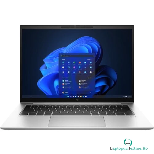 HP Laptop HP EliteBook 840 G9, Intel Core i7-1255U, 14 inch FHD+, 16GB RAM, 512GB SSD, Intel Iris Xe Graphics, Free DOS, Argintiu la 3,741.99 lei ron