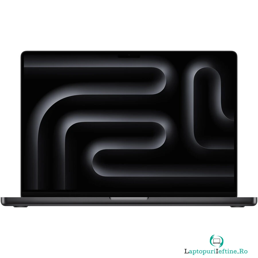 Laptop Apple MacBook Pro 16 cu procesor Apple M4 Max, 14 nuclee CPU si 32 nuclee GPU, 36GB RAM, 1TB SSD, Space Black, INT KB