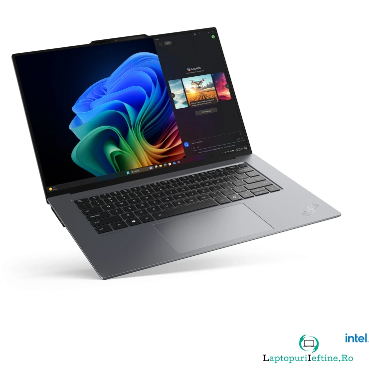 Ultrabook Lenovo 15.3&#039;&#039; ThinkPad X9-15 Gen 1, 2.8K OLED Touch 30-120Hz, Procesor Intel® Core™ Ultra 7 258V (12M Cache, up to 4.80 GHz), 32GB LPDDR5X, 1TB SSD, Intel Arc 140V, Win 11 Pro, Grey