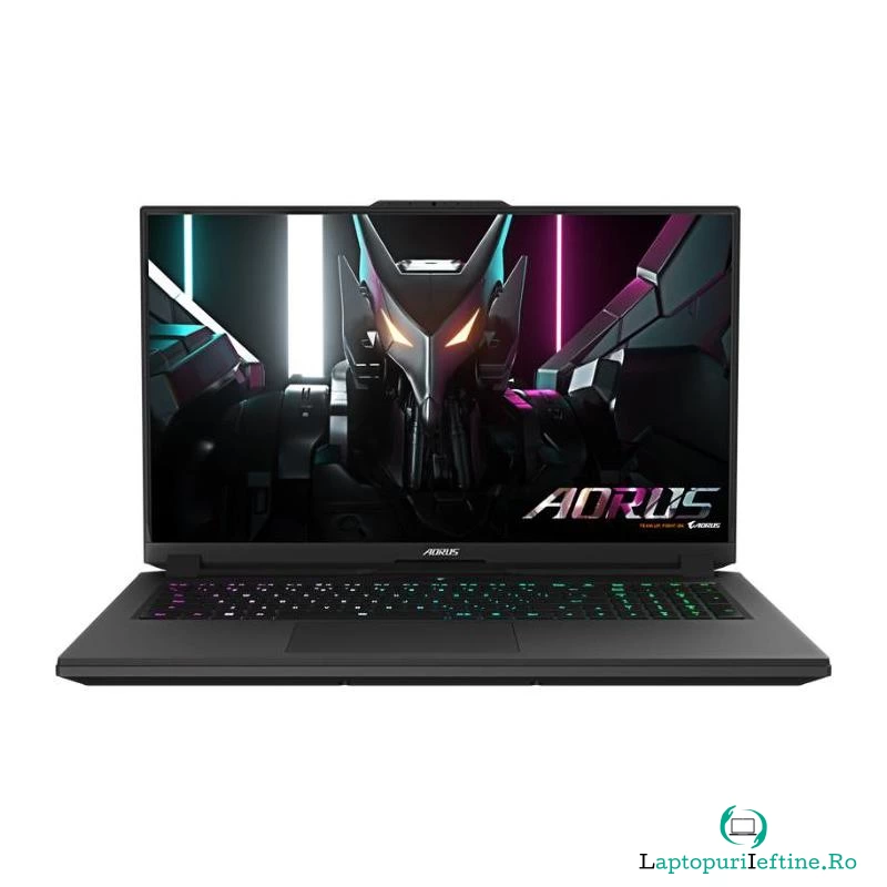 Laptop Gaming Gigabyte AORUS 7 9MF, 17.3", Full HD, 360Hz, Intel Core i5-12500H, 16GB DDR4, 512GB SSD, GeForce RTX 4050 , Free DOS, Negru