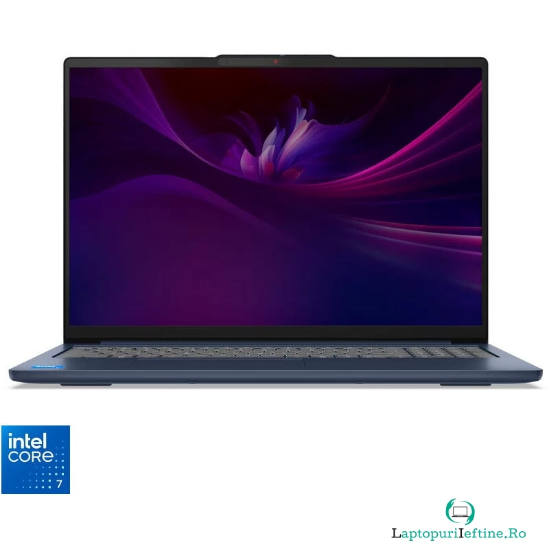 Laptop Lenovo IdeaPad Slim 5 16IRH10R cu procesor Intel® Core™ 7 240H pana la 5.2GHz, 16 WUXGA, IPS, 32GB DDR5 RAM, 1TB SSD, Intel® Graphics, No OS, Cosmic Blue