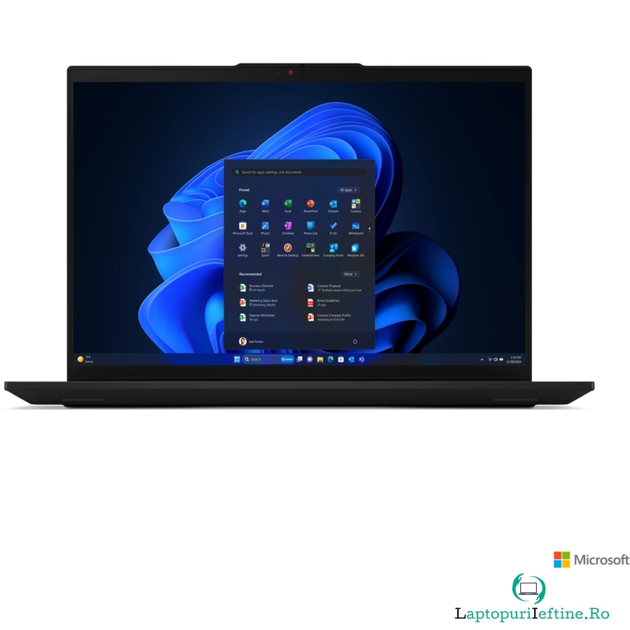 Laptop Lenovo 16&#039;&#039; ThinkPad L16 Gen 1, WUXGA IPS, Procesor Intel® Core™ Ultra 5 125U (12M Cache, up to 4.30 GHz), 32GB DDR5, 1TB SSD, Intel Graphics, Win 11 Pro, Black