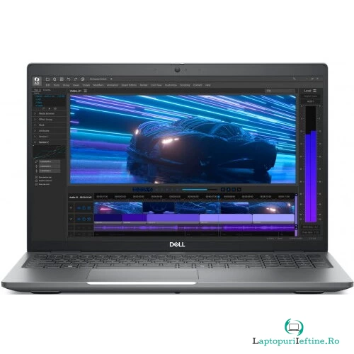Dell Laptop Dell Precision 3591, Intel Core Ultra 7 155H, 15.6 inch FHD, 32GB RAM, 1TB SSD, nVidia RTX 1000 Ada 6GB, Windows 11 Pro, Gri la 11,207.99 lei ron