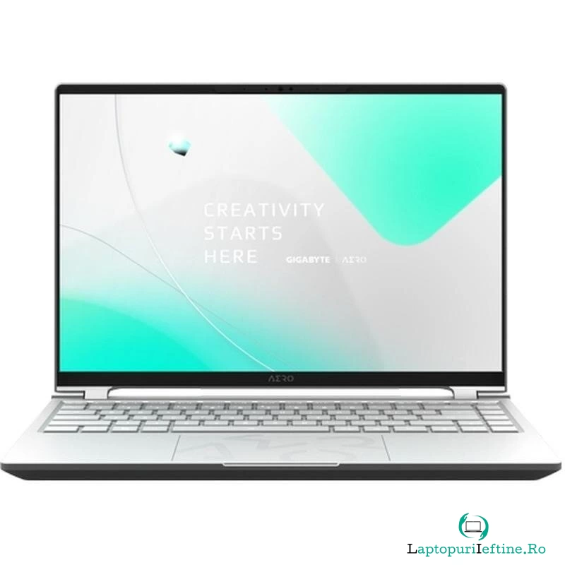 Gigabyte Laptop Gigabyte AERO 14 BMF, 14 inch QHD+, Intel Core i7-13700H, 16GB RAM 1TB SSD, nVidia RTX 4050 6GB, Windows 11 Home, Argintiu