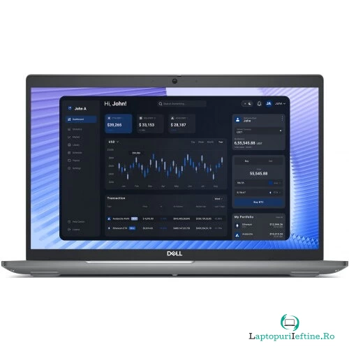 Dell Laptop Dell Precision 3590, Intel Core Ultra 7 165H, 15.6 inch FHD, 16GB RAM, 512GB SSD, nVidia RTX 500 Ada 4GB, Windows 11 Pro, Gri la 11,753.99 lei ron