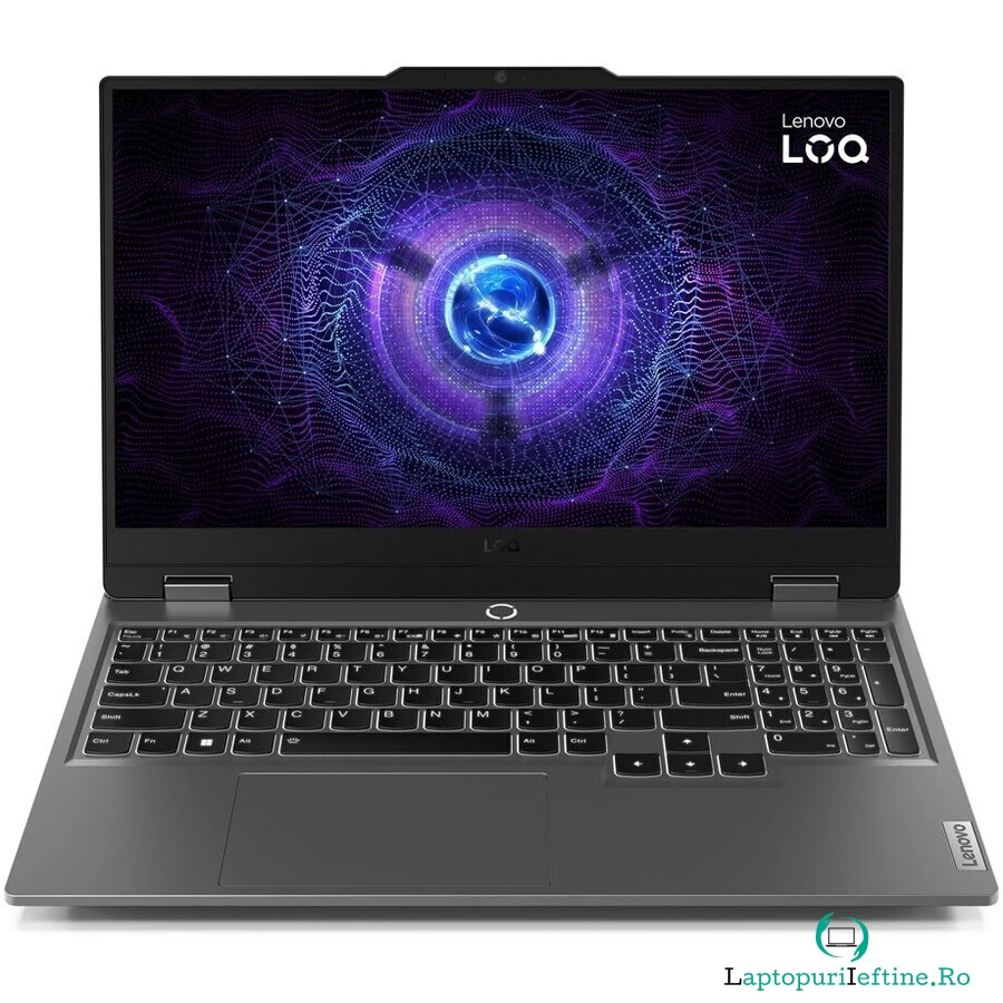 Lenovo Laptop Gaming Lenovo LOQ, Intel Core i5-12450HX, 15.6 inch FHD, 16GB RAM, 512GB SSD, nVidia RTX3050 6GB, GP36, Windows 11 Home, Gri la 4,062.99 lei ron