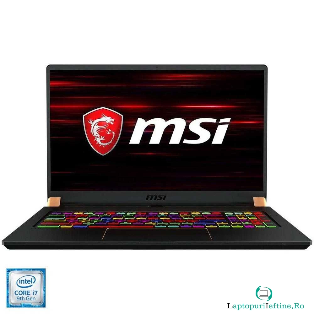 Laptop MSI GS75 Stealth 9SF-1006XRO, Intel® Core&trade; i7-9750H, 16GB DDR4, SSD 1TB, NVIDIA GeForce RTX 2070 MAX Q 8GB, Free DOS